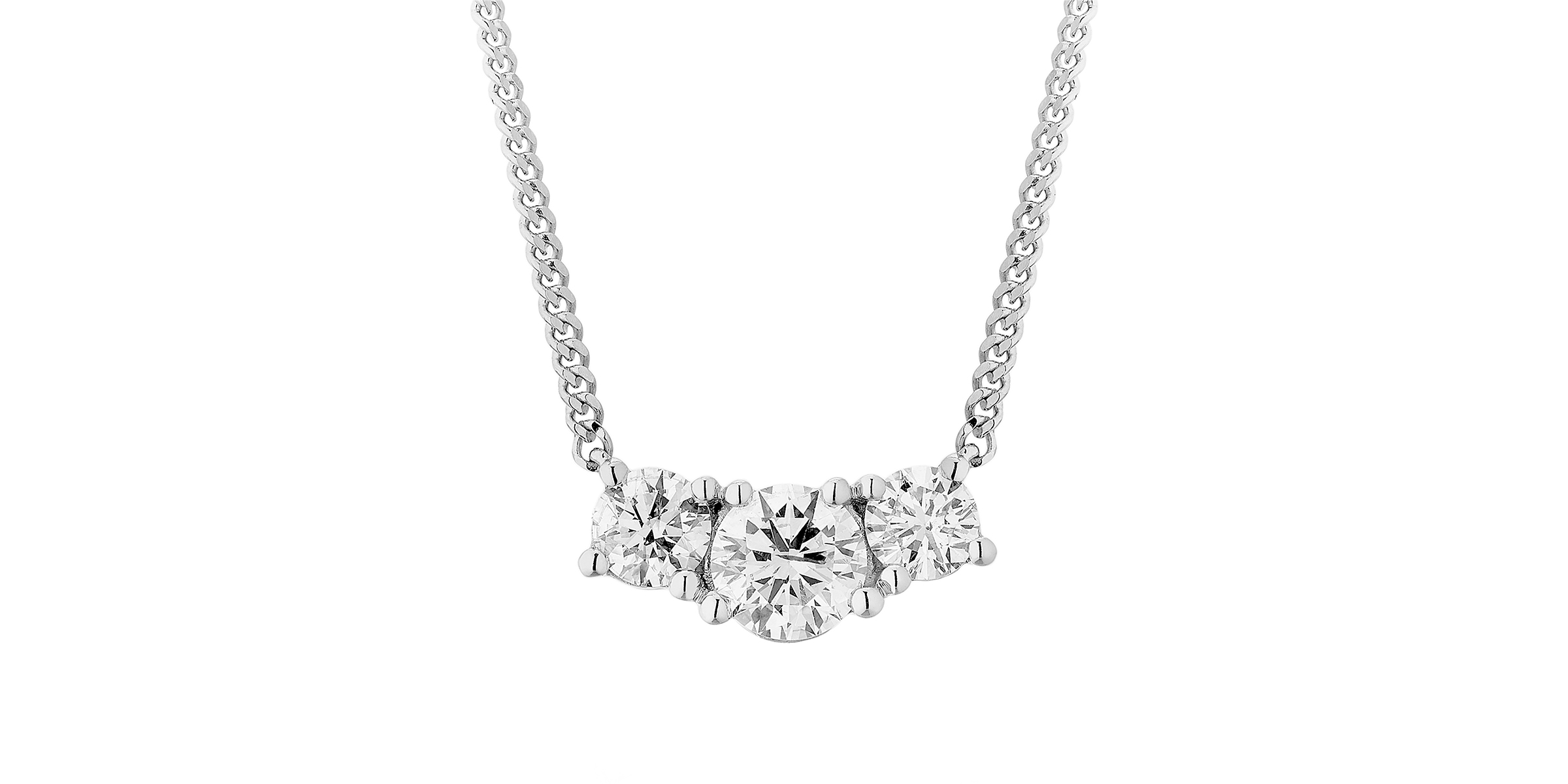 ERNEST JONES 9CT 375 White Gold Open Heart Necklace Earrings Set £90.00 -  PicClick UK