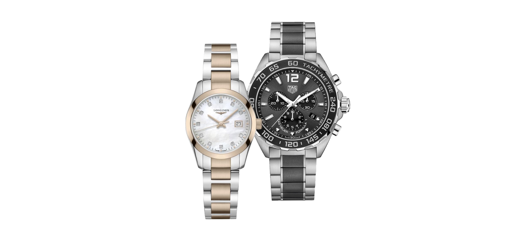 Longines and TAG Heuer Watches