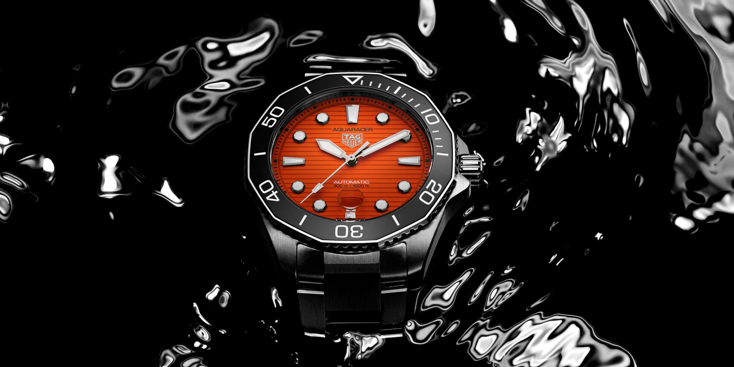 TAG HEUER AQUARACER PROFESSIONAL 300 ORANGE DIVER