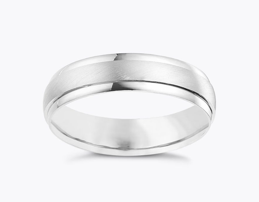 Platinum engagement ring