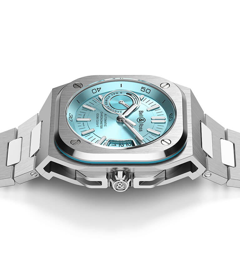 BR-X5 Ice Blue Stainless Steel Watch
