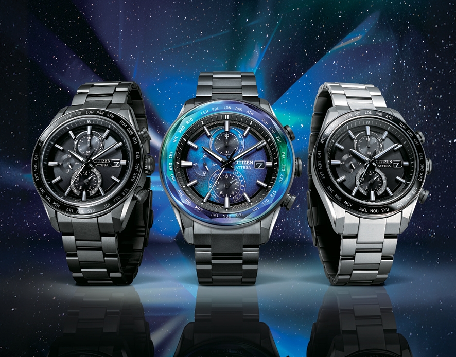 CITIZEN ATTESA H804-T019371 チタン エコドライブ Citizen Attesa