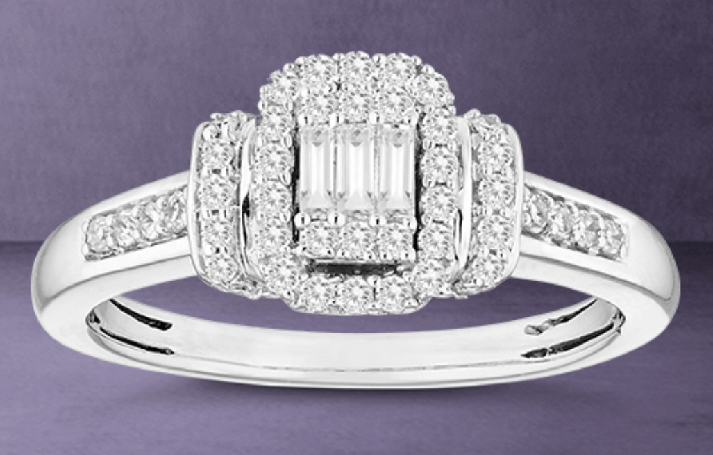 baguette diamond ring